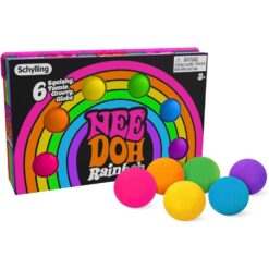 Alternative view of NeeDoh Rainboh Teenie – Mini Globs – 6 Pack